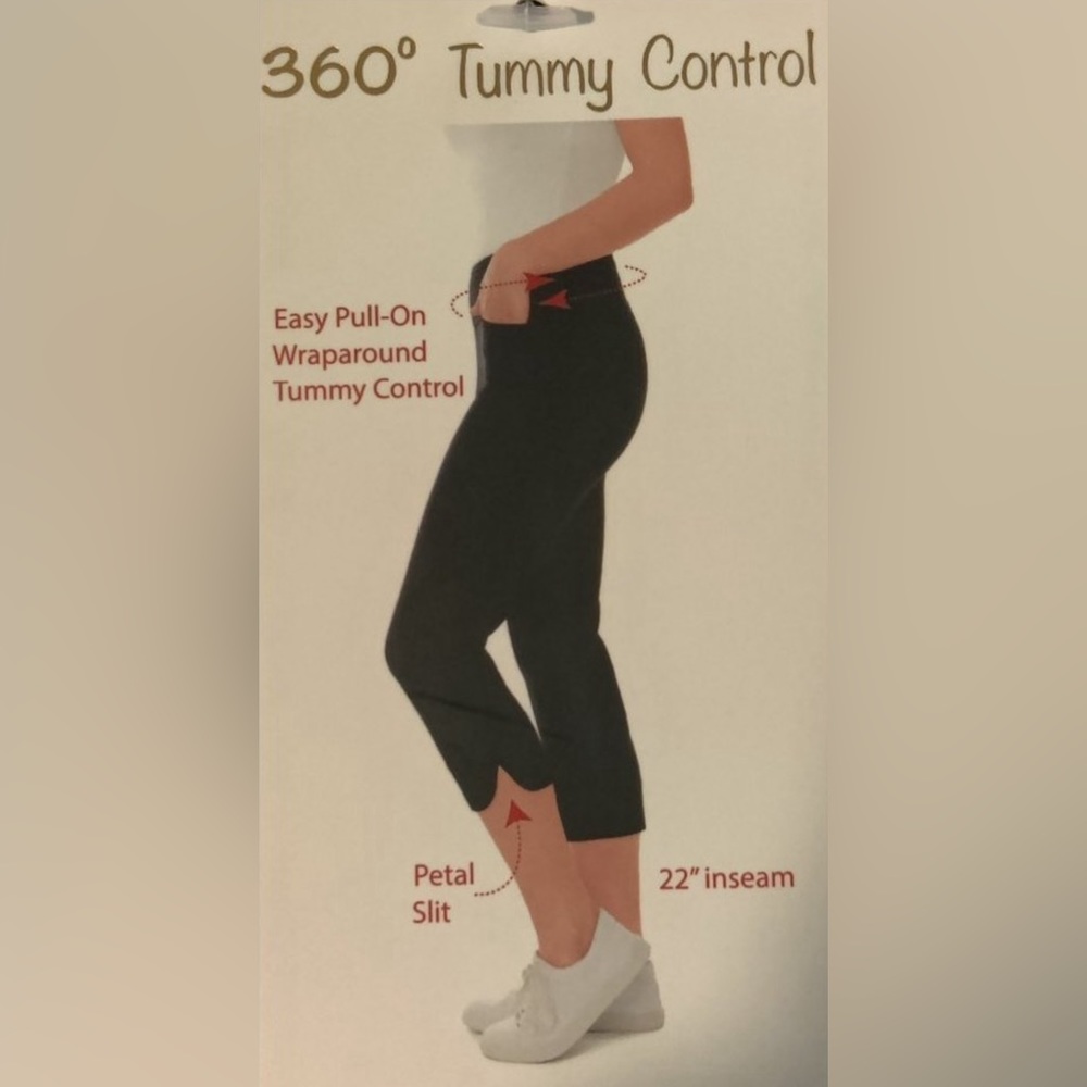 S.C &CO Ladies 360 Degrees Tummy Control Capri Pant